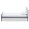 Baxton Studio Nereida Modern White and Dark Grey-Finished Wood Twin Platform Bed 143-7869 - alternate 7
